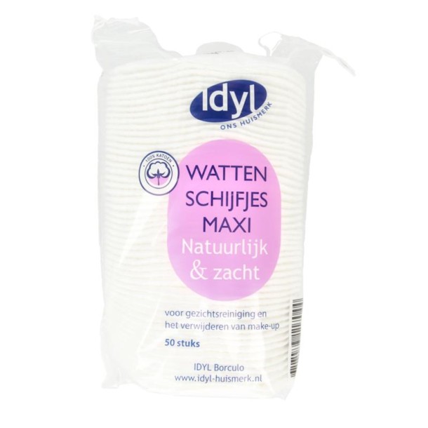 Idyl Wattenschijfjes maxi (50 Stuks)