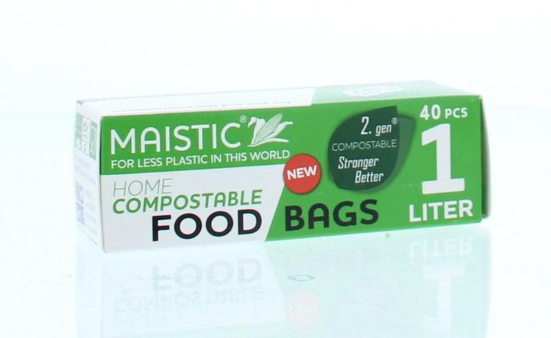 Maistic Diepvrieszak 40 X 1 Liter Composteerbaar 1 Rol