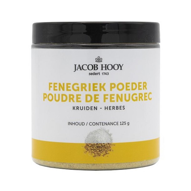 Jacob Hooy Fenegriekzaad gemalen pot (125 Gram)