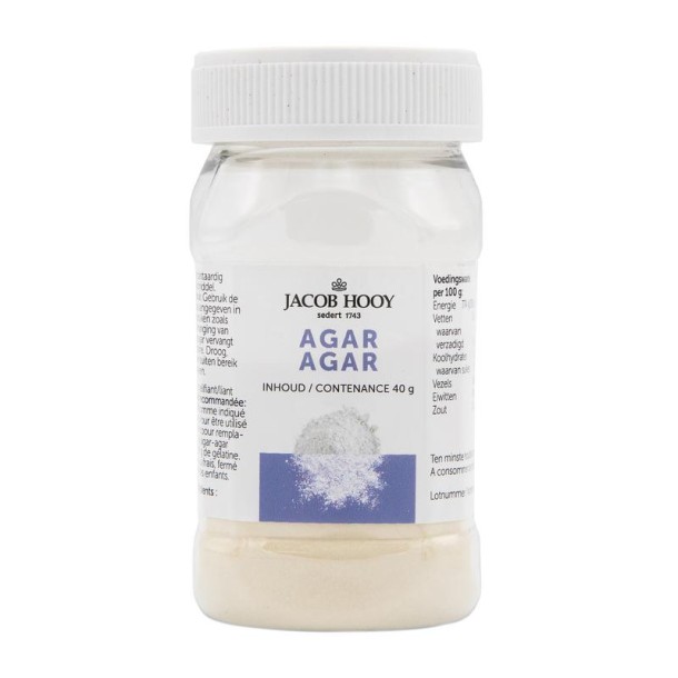 Jacob Hooy Agar agar (40 Gram)