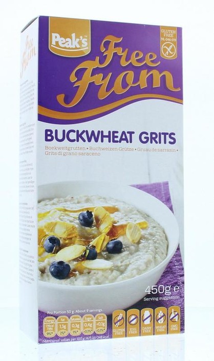 Peak's Boekweitgrutten glutenvrij (450 Gram)