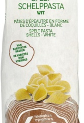 Luna E Terra Spelt schelppasta wit demeter bio (250 Gram)