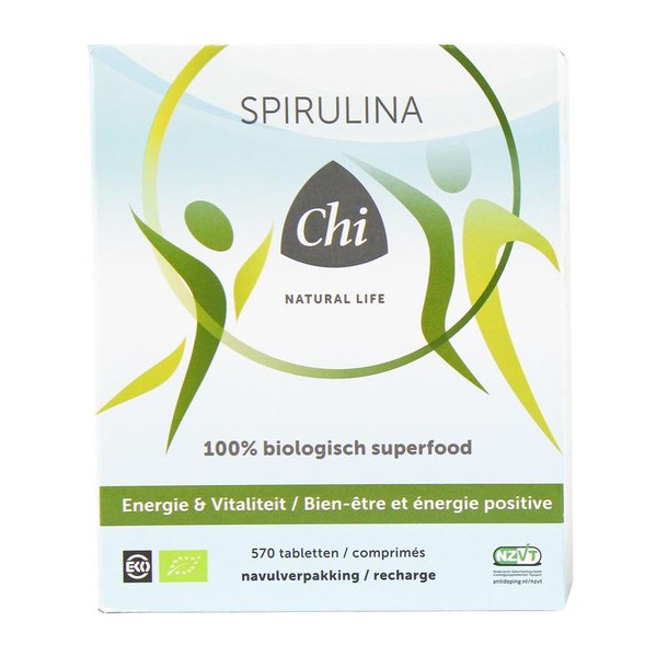 CHI Spirulina navul bio (570 Tabletten)